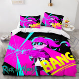 Load image into Gallery viewer, Cartoon Rick and Morty Cosplay Bedding Set Duvet Cover