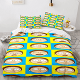 Load image into Gallery viewer, Cartoon Rick and Morty Cosplay Bedding Set Duvet Cover