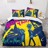 Load image into Gallery viewer, Cartoon Rick and Morty Cosplay Bedding Set Duvet Cover