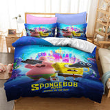 Charger l&#39;image dans la visionneuse de la galerie, Parure de lit SpongeBob SquarePants avec housse de couette