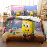 Charger l&#39;image dans la visionneuse de la galerie, Parure de lit SpongeBob SquarePants avec housse de couette