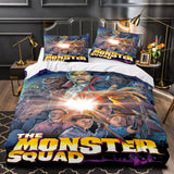 Charger l&#39;image dans la visionneuse de la galerie, Cartoon The Monster Squad Ensemble de literie Quilt Housse de couette Ensembles de literie