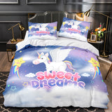 Load image into Gallery viewer, Cartoon Unicorn Bedding Set Quilt Duvet Cover Bedding Sets Kids Gift