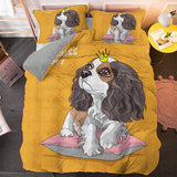 Load image into Gallery viewer, Cute Dog Cartoon Pug Bedding Set Quilt Duvet Covers