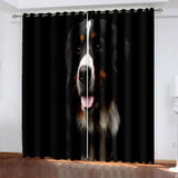 Load image into Gallery viewer, Cute Dogs Curtains Blackout Window Treatments Drapes for Room Decoration