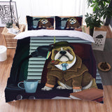 Load image into Gallery viewer, Cute Pet Dog Puppy Bedding Set Quilt Duvet Cover