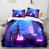 Load image into Gallery viewer, Cyberpunk Pattern Bedding Set Quilt Covers Without Filler