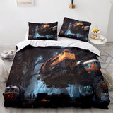 Load image into Gallery viewer, Cyberpunk Pattern Bedding Set Quilt Covers Without Filler