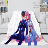 Charger l&#39;image dans la visionneuse de la galerie, Chéri dans le FRANXX Cosplay flanelle polaire couverture Wrap sieste couette