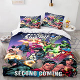 Load image into Gallery viewer, DC Justice League Bedding Set Throw Quilt Duvet Cover Bedding Sets