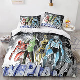 Load image into Gallery viewer, DC Justice League Bedding Set Throw Quilt Duvet Cover Bedding Sets