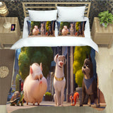 Load image into Gallery viewer, DC League of Super-Pets Bedding Set Pattern Quilt Cover Without Filler