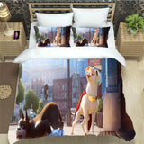 Load image into Gallery viewer, DC League of Super-Pets Bedding Set Pattern Quilt Cover Without Filler