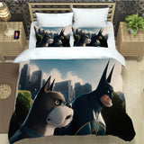 Load image into Gallery viewer, DC League of Super-Pets Bedding Set Pattern Quilt Cover Without Filler