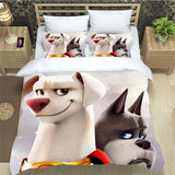 Load image into Gallery viewer, DC League of Super-Pets Bedding Set Pattern Quilt Cover Without Filler