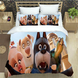 Load image into Gallery viewer, DC League of Super-Pets Bedding Set Quilt Cover Without Filler