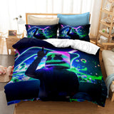 Load image into Gallery viewer, DJ Marshmello Cosplay Bedding Set Quilt Covers