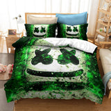 Load image into Gallery viewer, DJ Marshmello Cosplay Bedding Set Quilt Covers