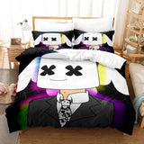 Load image into Gallery viewer, DJ Marshmello Cosplay Bedding Set Quilt Cover