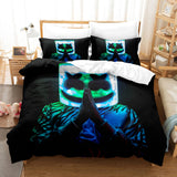 Load image into Gallery viewer, DJ Marshmello Cosplay Bedding Set Quilt Cover