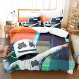 Load image into Gallery viewer, DJ Marshmello Cosplay Bedding Set Quilt Cover