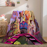 Load image into Gallery viewer, Dead End Paranormal Park Blanket Pattern Flannel Throw Room Decoration