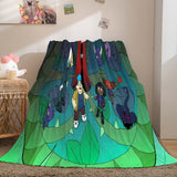Load image into Gallery viewer, Dead End Paranormal Park Blanket Pattern Flannel Throw Room Decoration