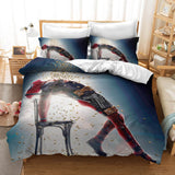 Load image into Gallery viewer, Deadpool Pattern Cosplay Bedding Set Quilt Quilt Cover