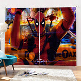Load image into Gallery viewer, Deadpool Curtains Cosplay Blackout Window Drapes for Room Decoration