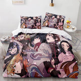 Load image into Gallery viewer, Demon Slayer Pattern Bedding Set Cosplay Quilt Cover