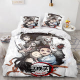 Load image into Gallery viewer, Demon Slayer Pattern Bedding Set Quilt Covers Without Filler