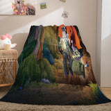 Charger l&#39;image dans la visionneuse de la galerie, Dessin animé Pokemon Pikachu flanelle polaire couverture jeter Cosplay couvertures