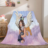 Charger l&#39;image dans la visionneuse de la galerie, Dessin animé Pokemon Pikachu flanelle polaire couverture jeter Cosplay couvertures