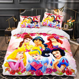 Load image into Gallery viewer, Disney Princess Snow White Cinderella Belle Bedding Set Duvet Cover