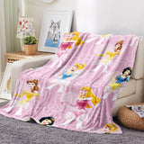 Load image into Gallery viewer, Disney Princess Snow White Blanket Flannel Fleece Throw Cosplay Blanket