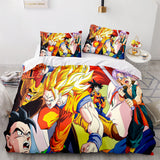 Charger l&#39;image dans la visionneuse de la galerie, Dragon Ball Cosplay ensemble de literie couette housses de couette ensembles de draps