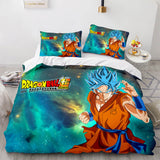 Charger l&#39;image dans la visionneuse de la galerie, Dragon Ball Cosplay UK ensemble de literie couette housse de couette ensembles de draps de lit