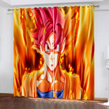 Load image into Gallery viewer, Dragon Ball Curtains Blackout Window Drapes