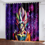 Load image into Gallery viewer, Dragon Ball Curtains Blackout Window Drapes