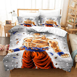 Charger l&#39;image dans la visionneuse de la galerie, Dragon Ball Son Goku UK Parure de lit Couette Housse de couette Ensembles de draps de lit