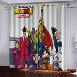 Load image into Gallery viewer, Dragon Ball Super Super Hero Curtains Blackout Window Drapes