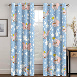 Load image into Gallery viewer, Dumbo Curtains Cosplay Blackout Window Treatments Drapes for Room Decor