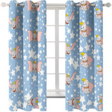 Load image into Gallery viewer, Dumbo Curtains Cosplay Blackout Window Treatments Drapes for Room Decor