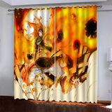 Load image into Gallery viewer, Fairy Tail Pattern Curtains Blackout Window Drapes