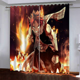 Load image into Gallery viewer, Fairy Tail Pattern Curtains Blackout Window Drapes