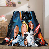Load image into Gallery viewer, Family Guy Blanket Pattern Flannel Throw Room Decoration