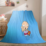 Load image into Gallery viewer, Family Guy Blanket Pattern Flannel Throw Room Decoration