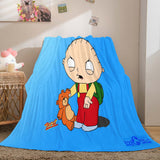 Load image into Gallery viewer, Family Guy Blanket Pattern Flannel Throw Room Decoration
