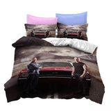 Load image into Gallery viewer, Fast &amp; Furious Cosplay Bedding Set Quilt Covers