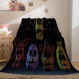 Load image into Gallery viewer, Five Nights at Freddy&#39;s Blanket Flannel Fleece Quilt Wrap Nap Blanket